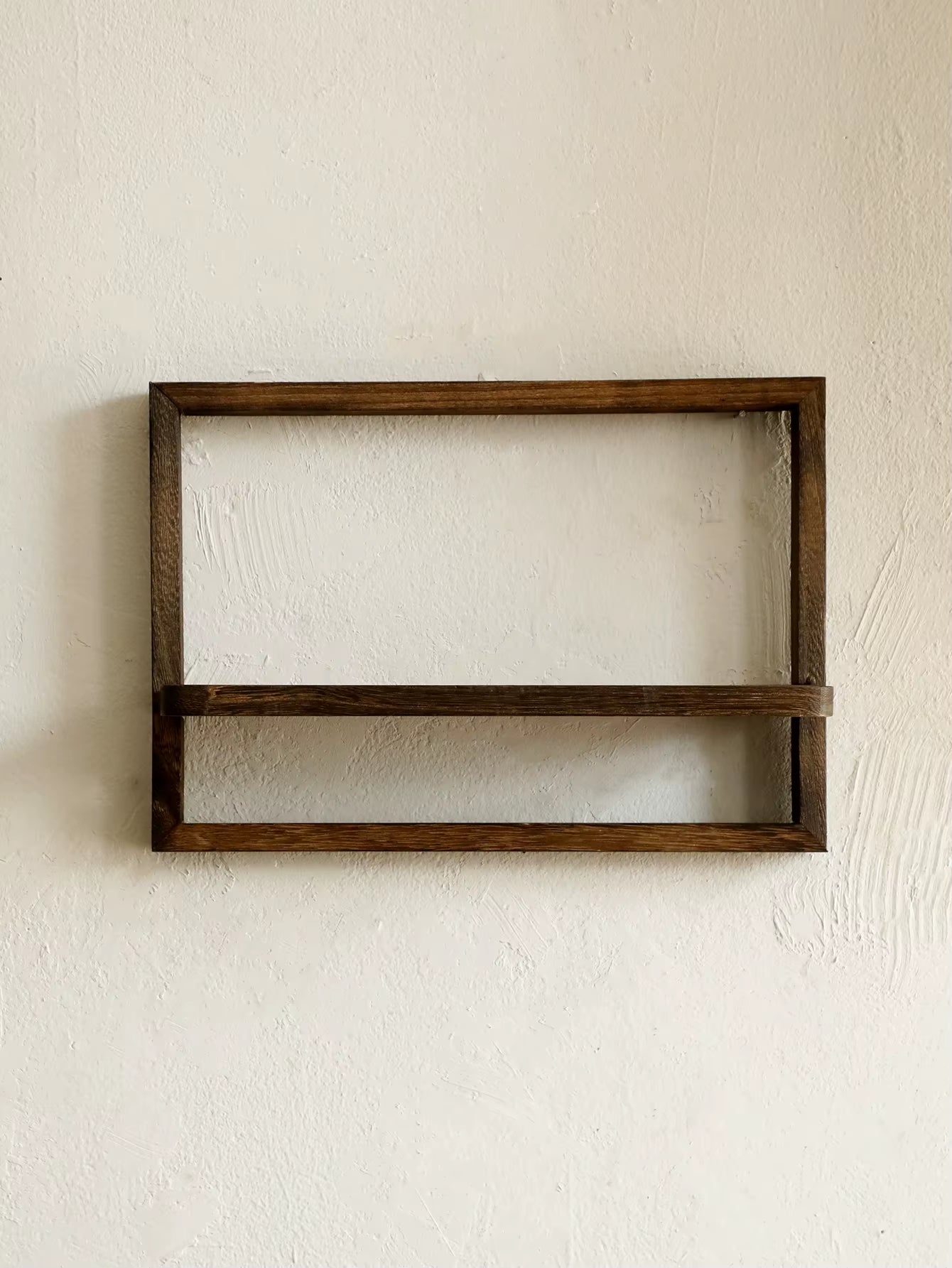 Wooden Display Shelf Floating Shelves Rustic Wood Shelves Wall Storage for Bedroom Kitchen over Toilet Small Wall Mounted Gifts