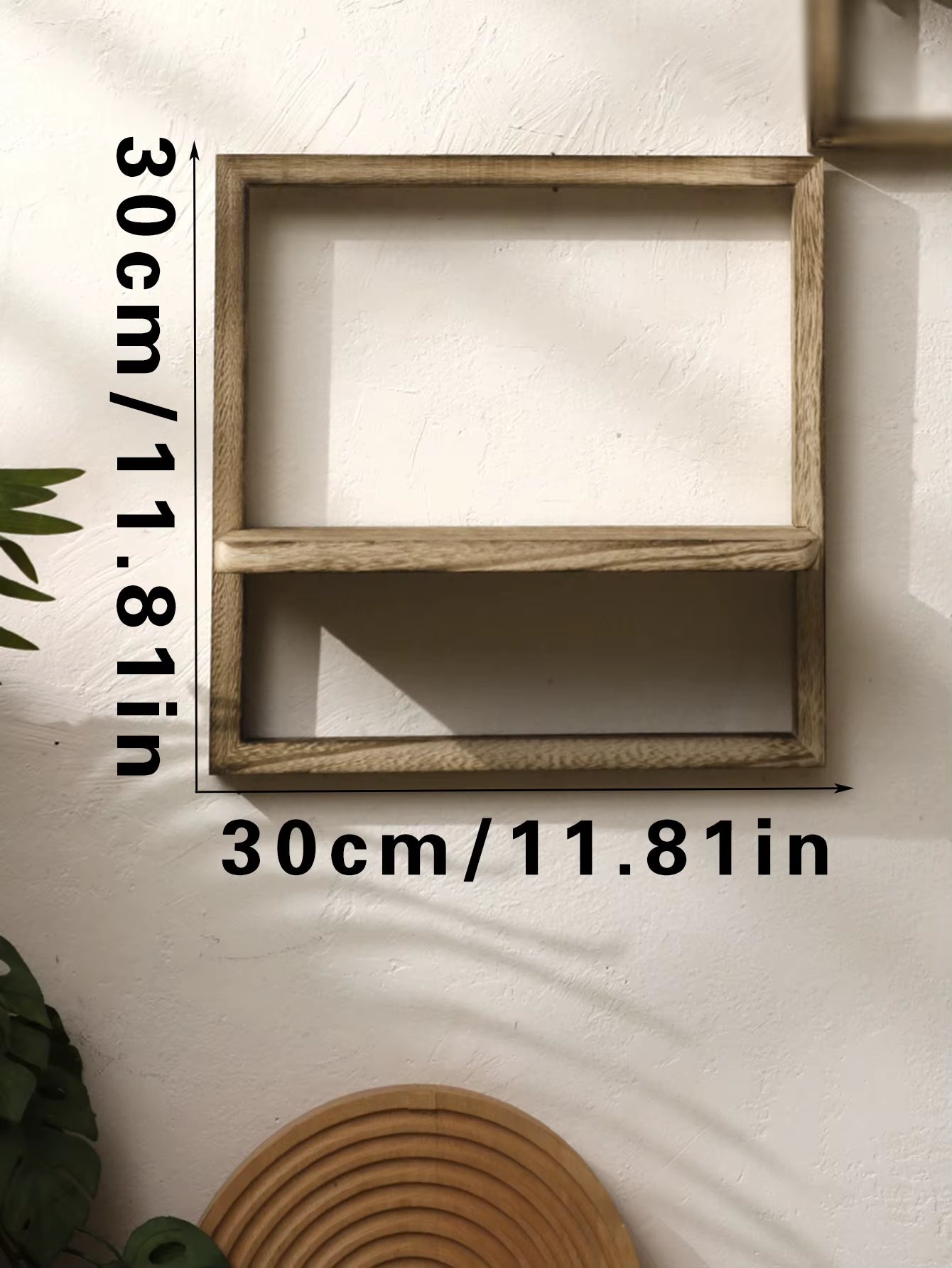 Wooden Display Shelf Floating Shelves Rustic Wood Shelves Wall Storage for Bedroom Kitchen over Toilet Small Wall Mounted Gifts